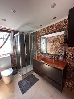 Bany de Apartament de lloguer en León Capital  amb Aire condicionat, Calefacció i Parquet