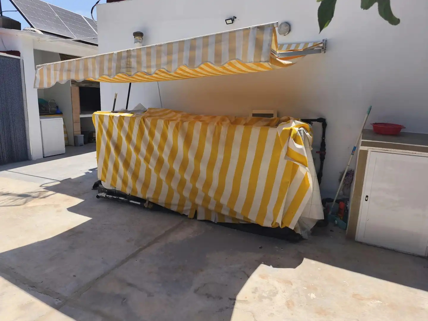 Terraza de Finca rústica en venta en Foios con Aire acondicionado, Calefacción y Jardín privado
