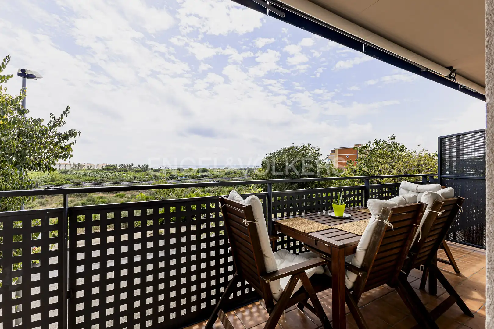 Terrace of Flat for sale in El Vendrell  with Air Conditioner, Heating and Private garden