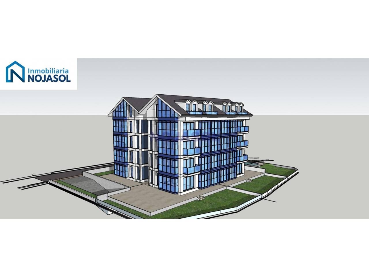 Vista exterior de Apartament en venda en Noja amb Calefacció, Terrassa i Piscina comunitària