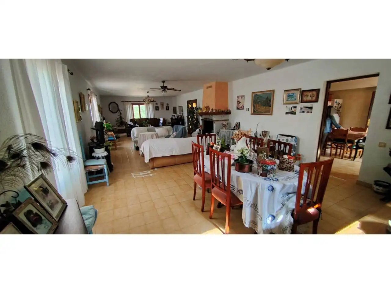 Esszimmer von Haus oder Chalet zum Verkauf in Bunyola mit Privatgarten, Terrasse und Schwimmbad