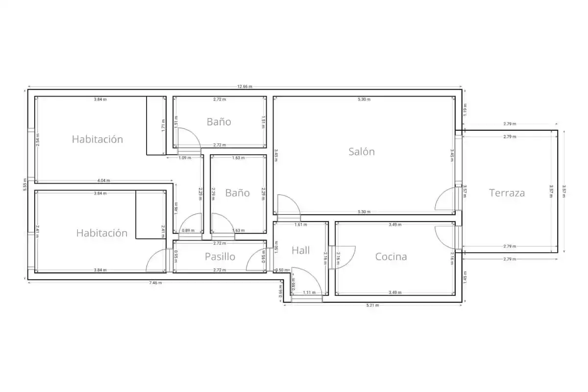 Flat for sale in Madrid  with Air Conditioner, Heating and Private garden