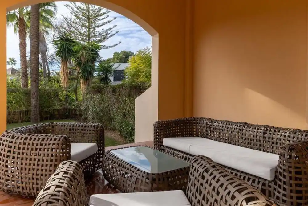 Terrassa de Planta baixa en venda en Marbella amb Aire condicionat, Terrassa i Piscina