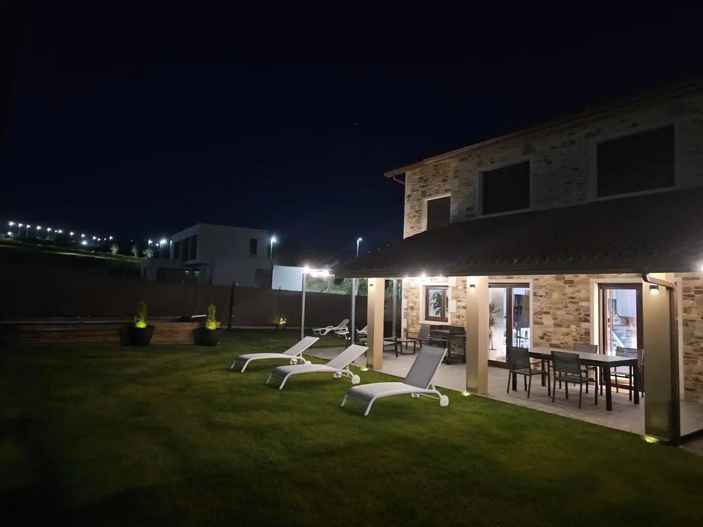 Terrassa de Casa o xalet en venda en Miño amb Jardí privat, Terrassa i Traster