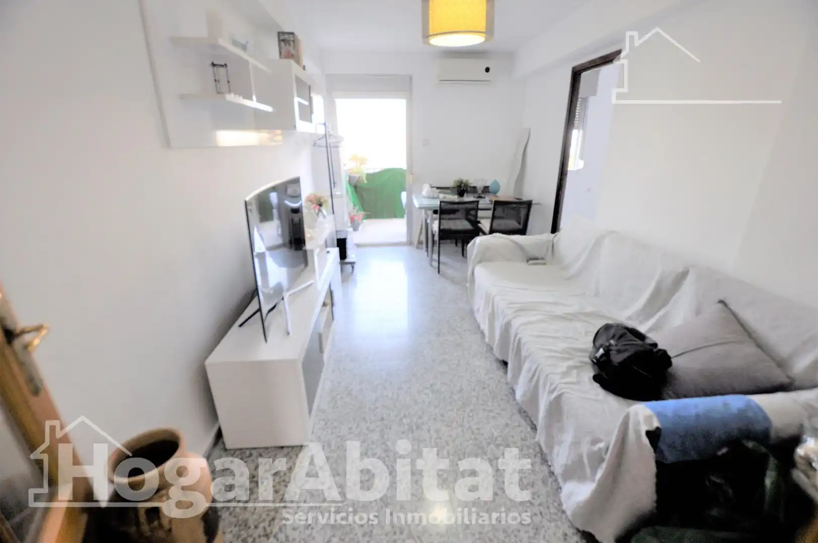 Sala de estar de Ático en venta en Valencia con Aire acondicionado, Calefacción y Terraza