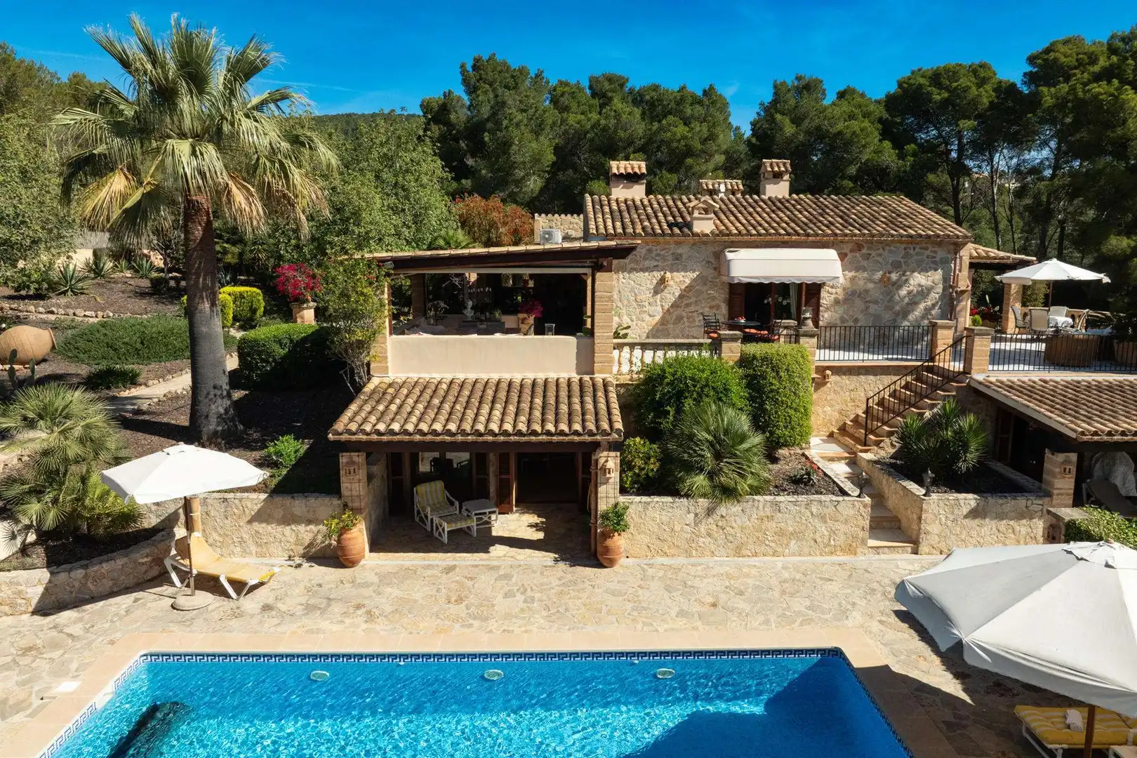 Vista exterior de Finca rústica en venta en Capdepera con Aire acondicionado, Calefacción y Piscina