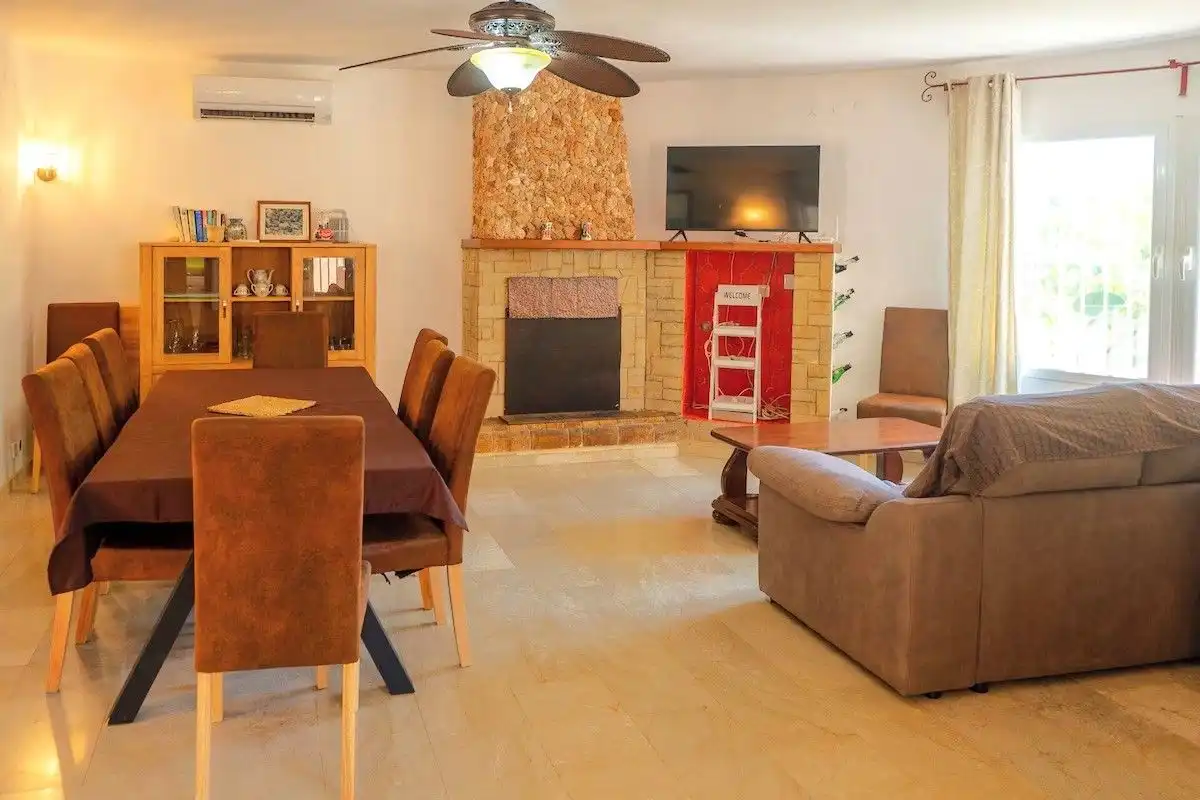 Living room of Houses for rent in Benissa  with Air Conditioner, Terrace and Swimming Pool