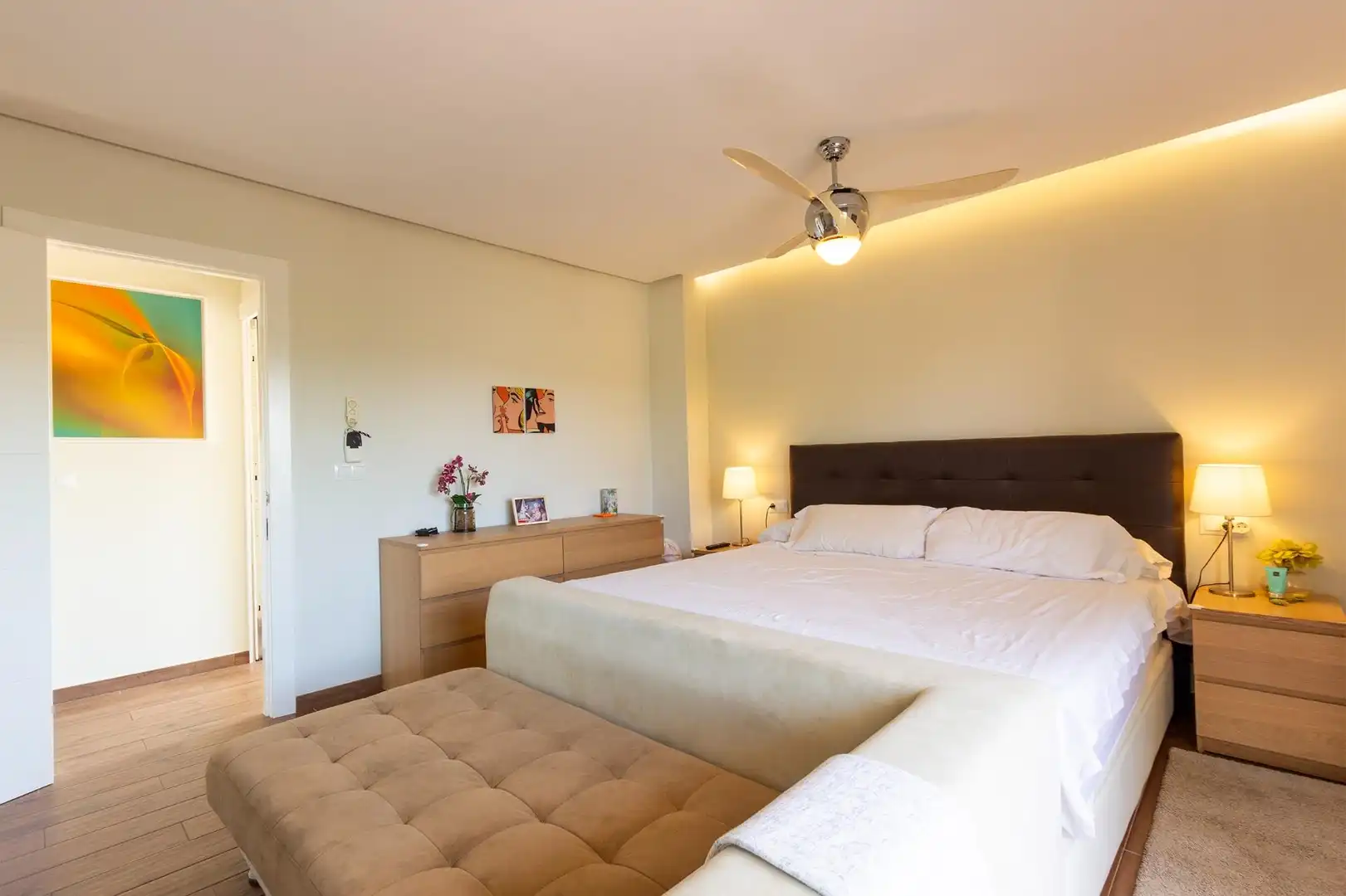 Dormitori de Casa o xalet en venda en Alicante / Alacant amb Calefacció, Jardí privat i Terrassa