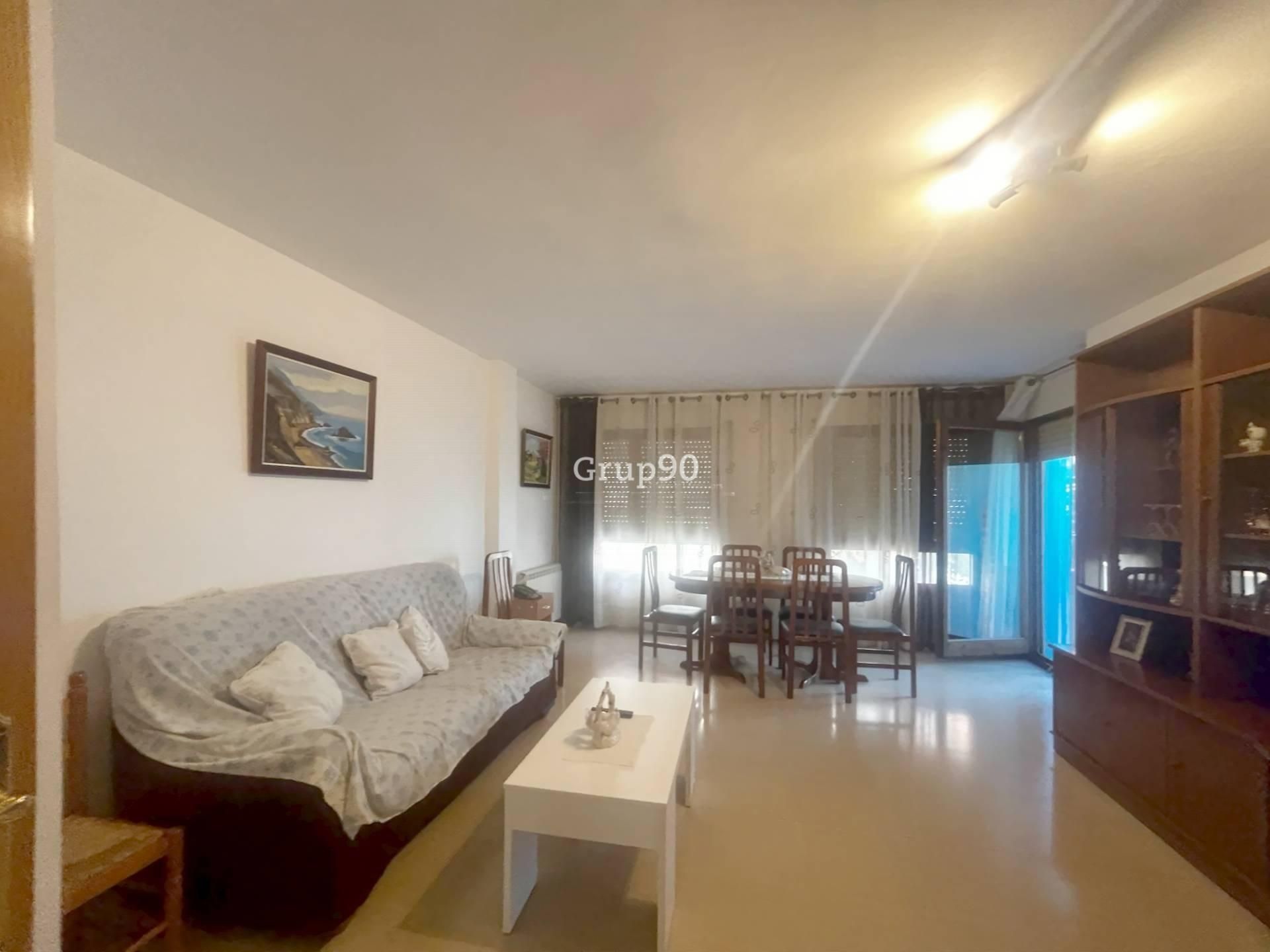 Living room of Flat for sale in  Lleida Capital  with Air Conditioner, Heating and Terrace