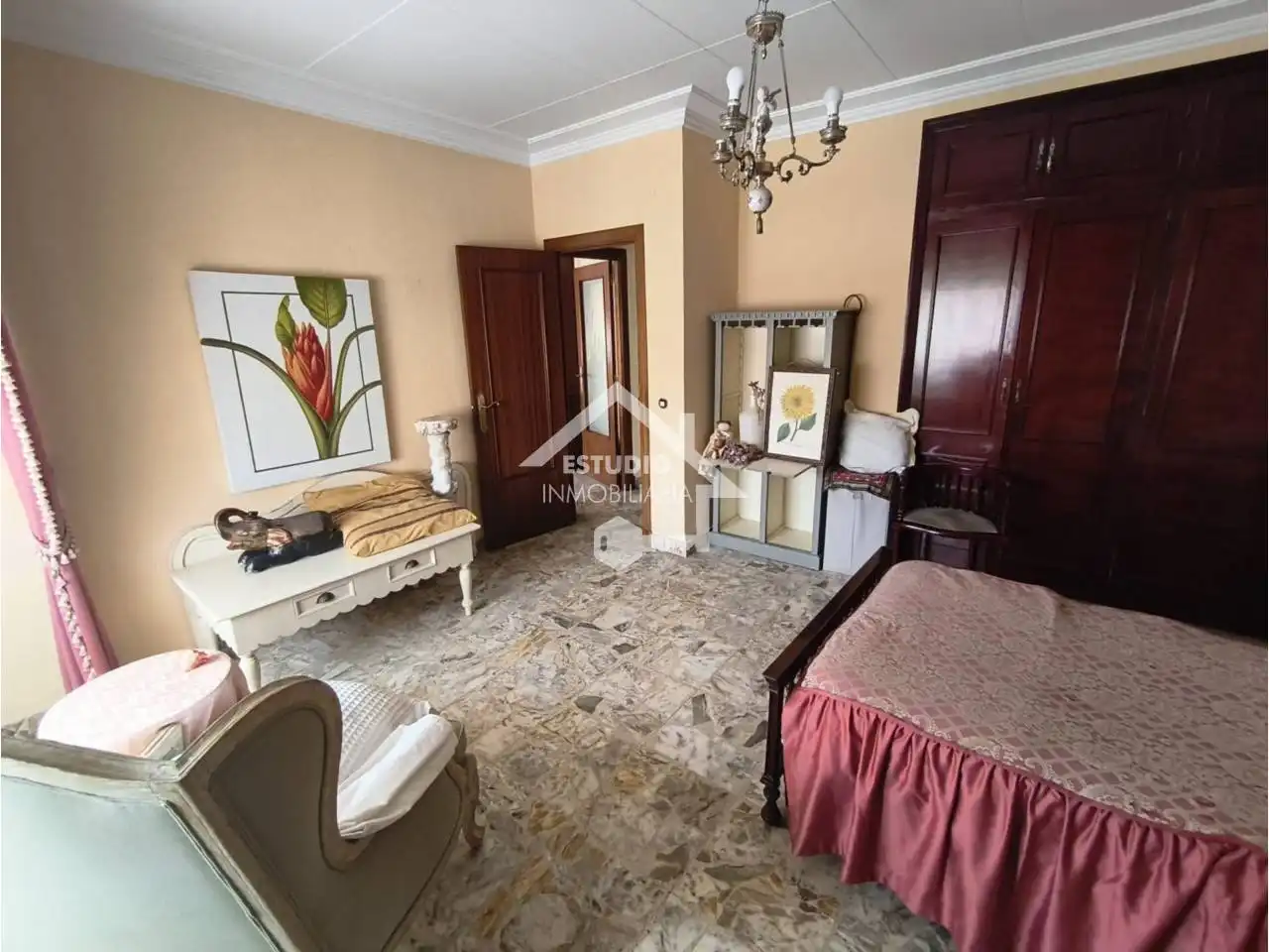 Schlafzimmer von Wohnung zum Verkauf in Navarrete mit Heizung, Terrasse und Abstellraum