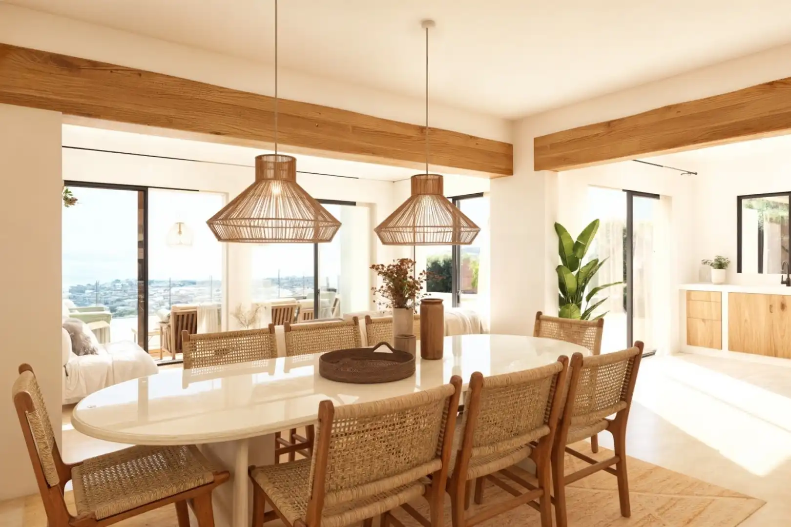 Dining room of Houses for sale in Benimeit - Tabaira