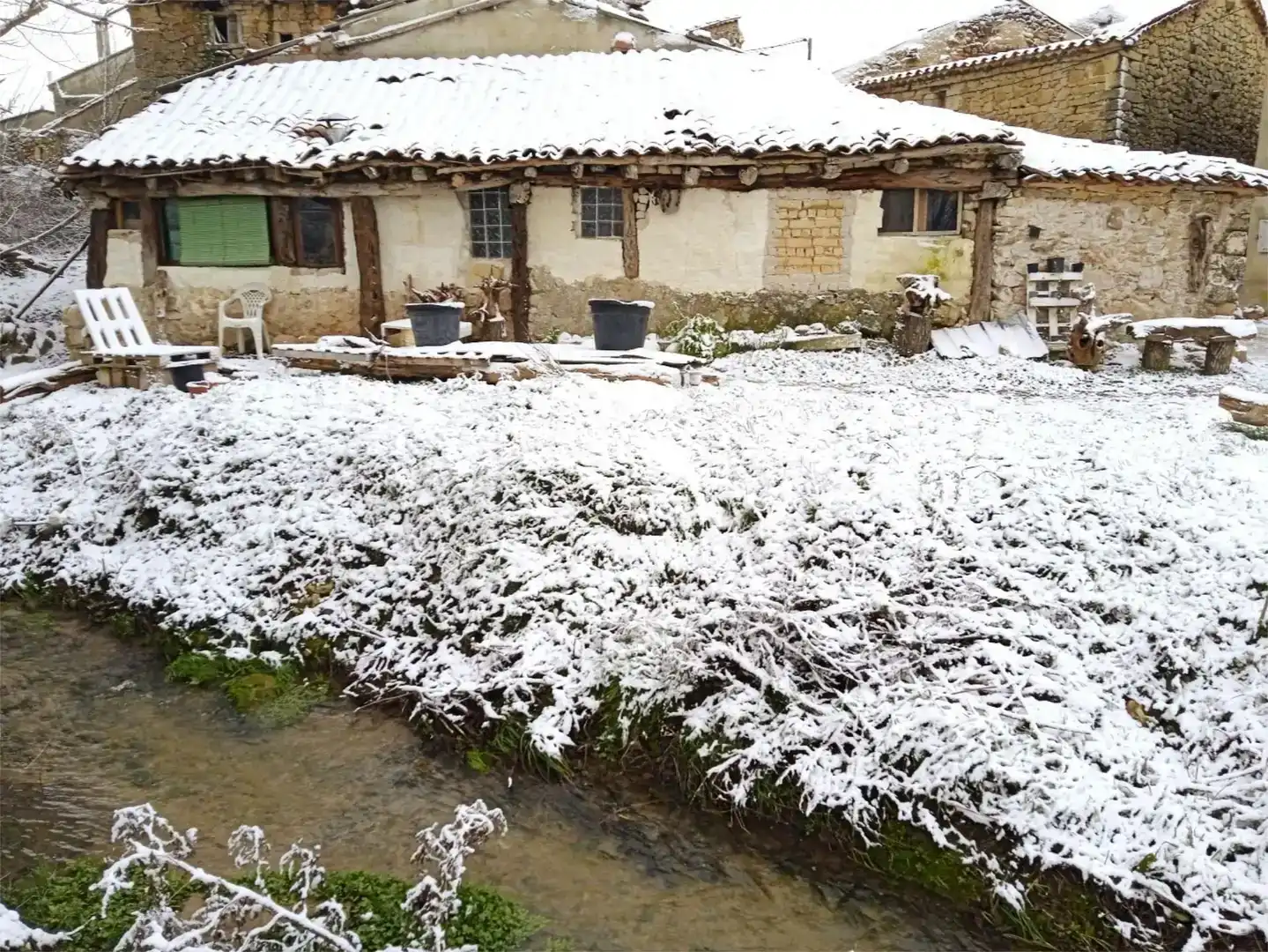 Jardí de Casa adosada en venda en Santibáñez del Val