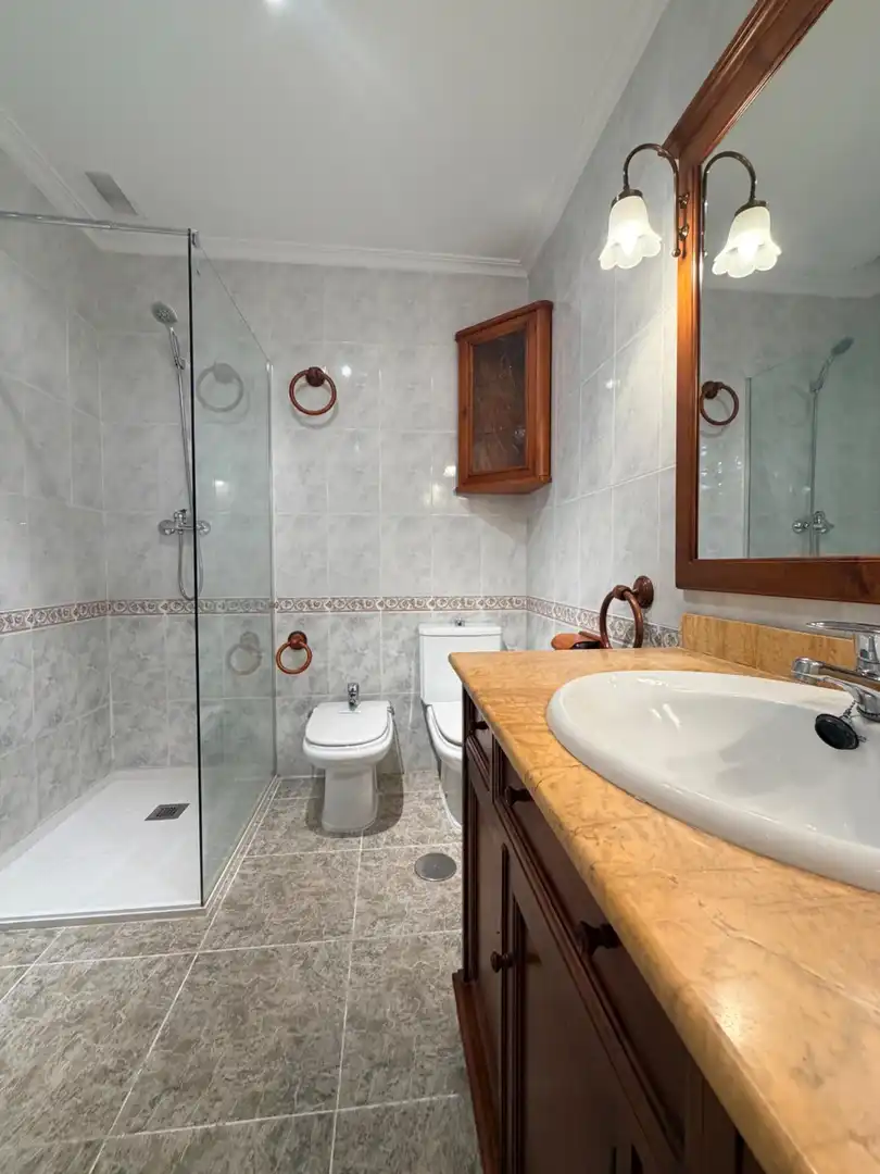 Bathroom of Detached homes for rent in Elche / Elx  with Air Conditioner, Heating and Private garden