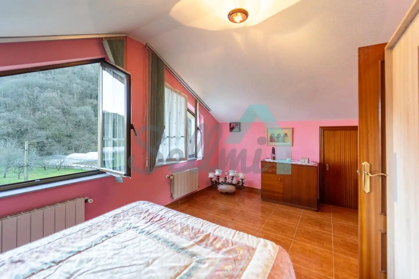 Bedroom of Houses for sale in Morcín  with Heating, Private garden and Terrace
