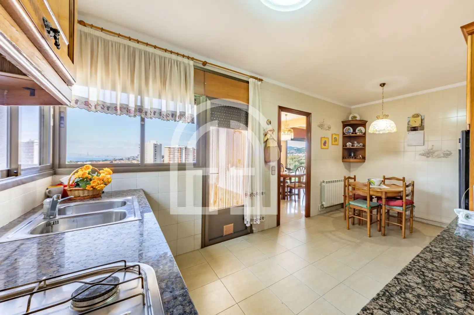 Cocina de Casa o chalet en venta en Teià con Calefacción, Jardín privado y Terraza