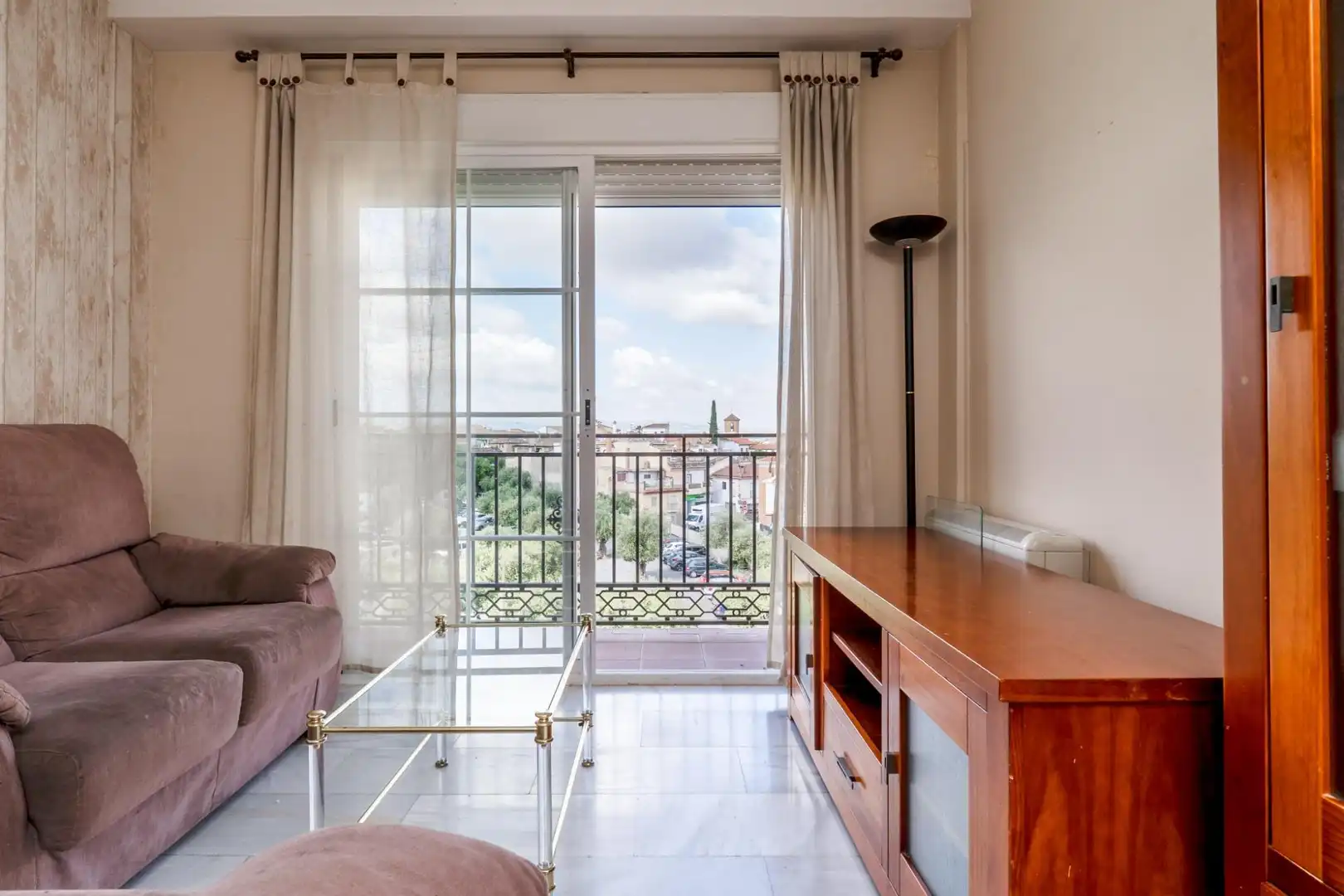 Sala de estar de Piso en venta en Gójar con Terraza, Trastero y Balcón