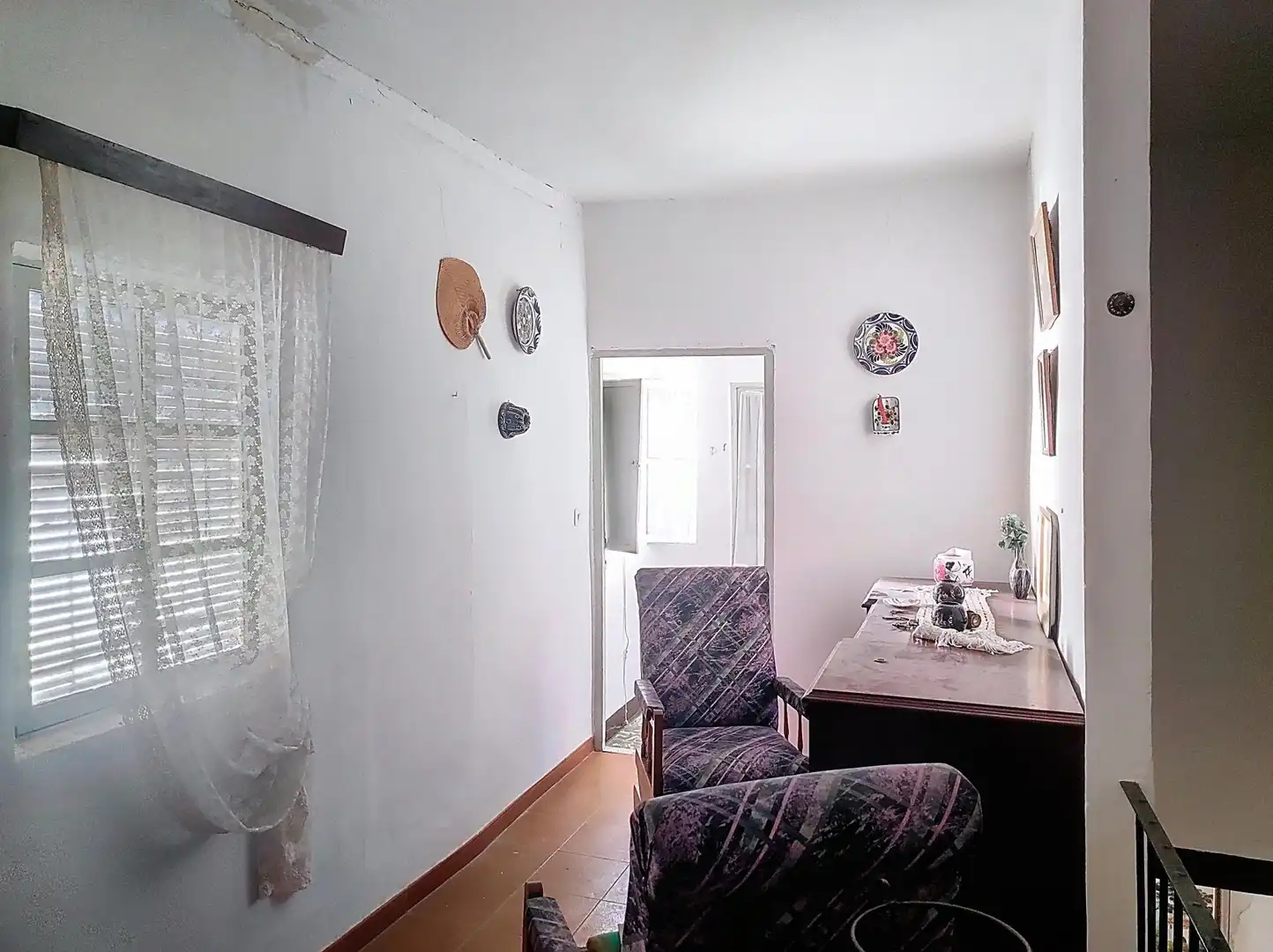 Sala de estar de Finca rústica en venta en Almagro con Terraza