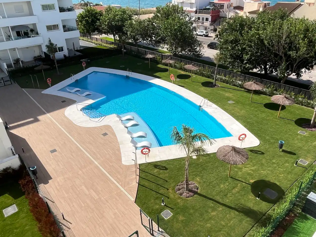 Wohnung mit Pool zur Miete in Calle Yerbabuena 9