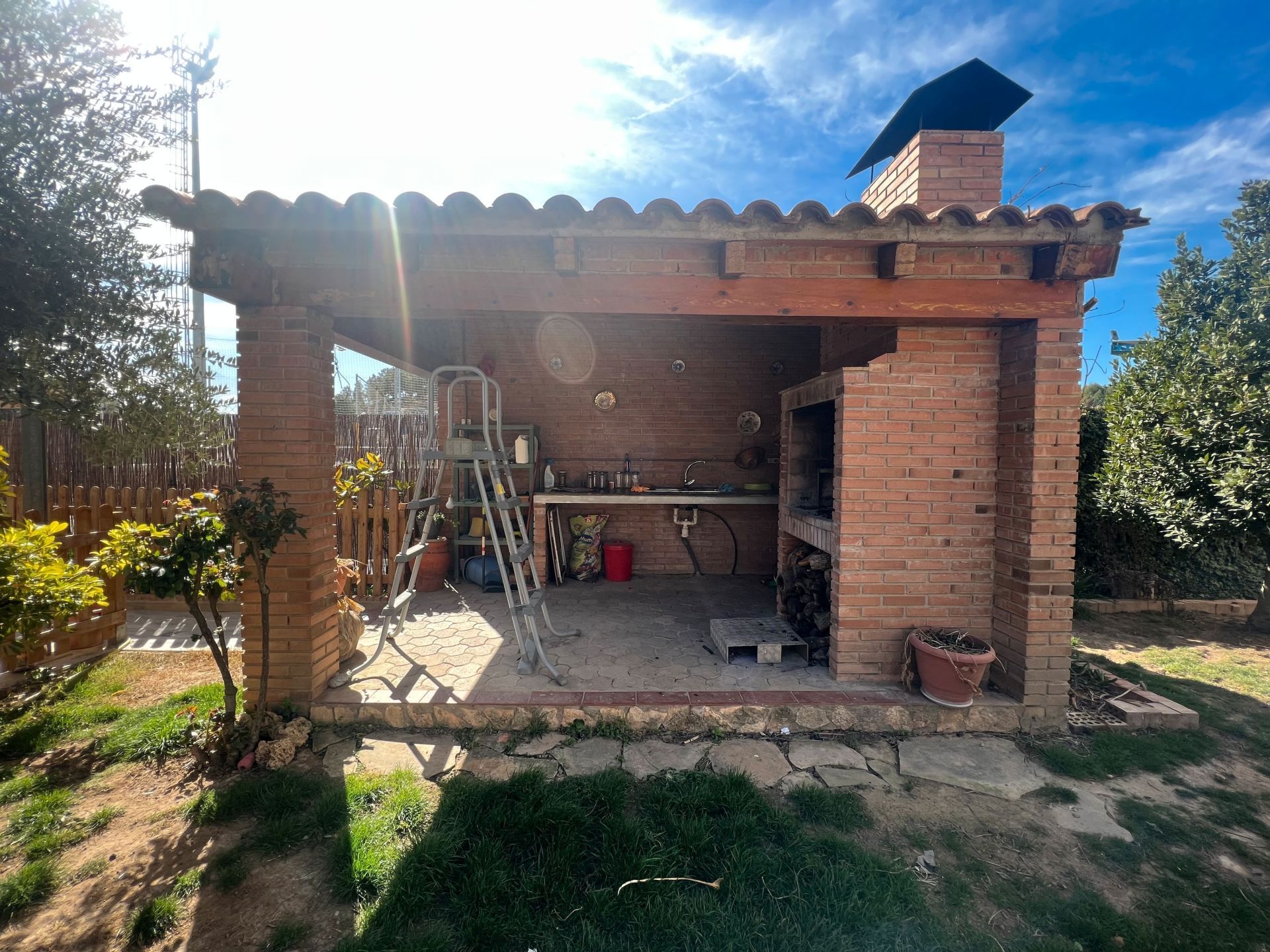 Jardí de Casa adosada en venda en Alcoletge amb Aire condicionat, Calefacció i Jardí privat