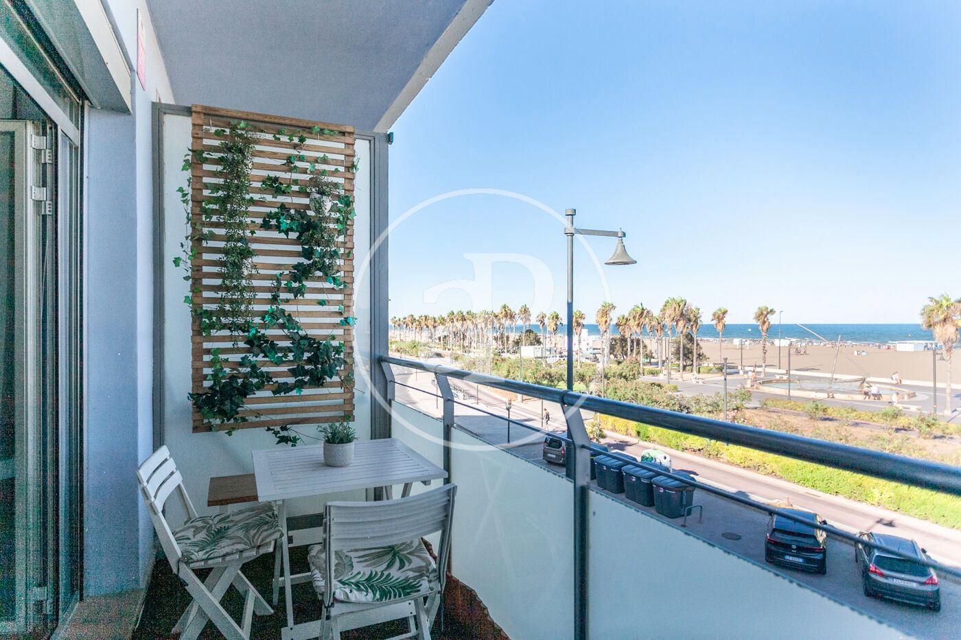 Terraza de Piso de alquiler en  Valencia Capital con Aire acondicionado, Calefacción y Terraza