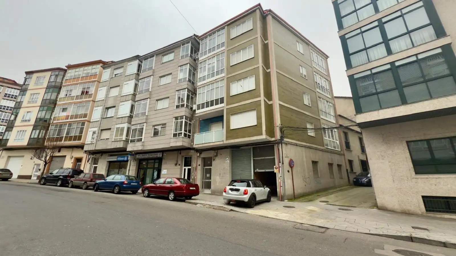 Exterior view of Flat for sale in Ourense Capital   with Heating, Storage room and Furnished