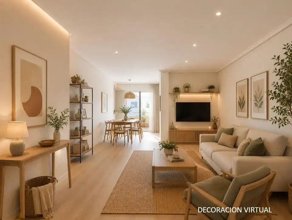Sala de estar de Piso en venta en Valencia con Balcón