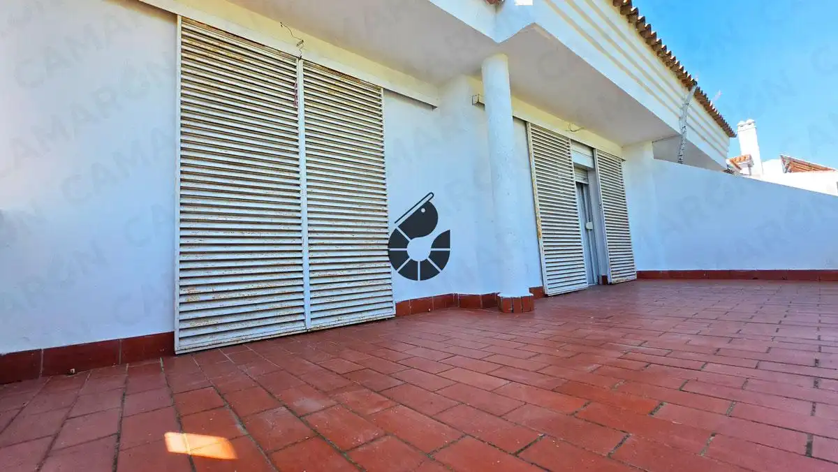 Terraza de Casa adosada en venta en Mairena del Aljarafe con Aire acondicionado, Jardín privado y Trastero