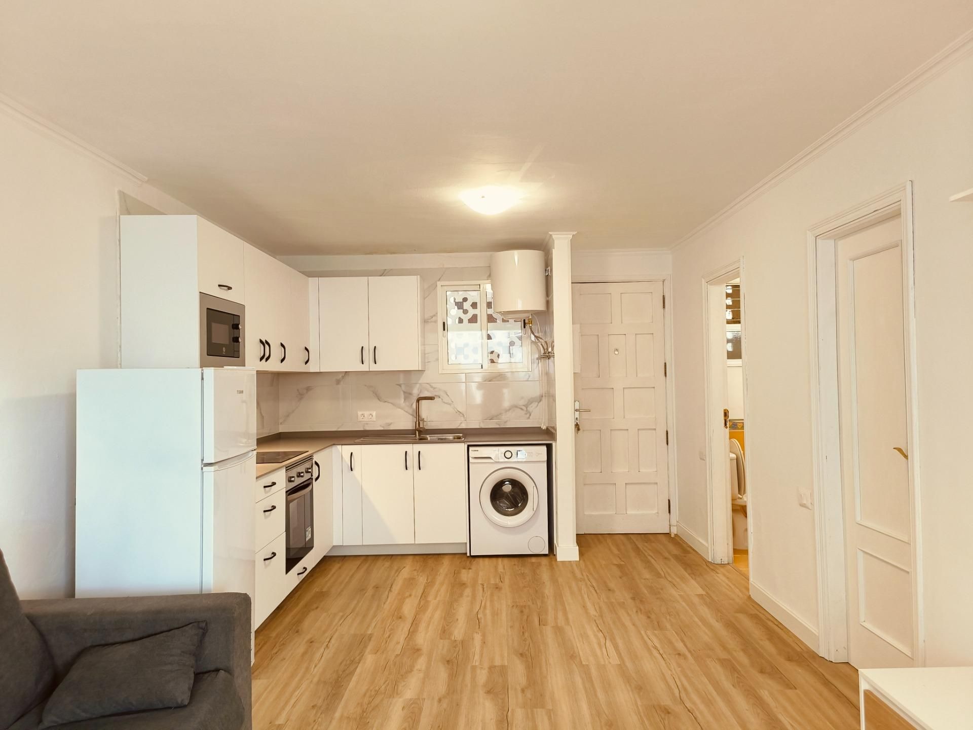 Kitchen of Flat for rent in El Rosario  with Terrace and Furnished