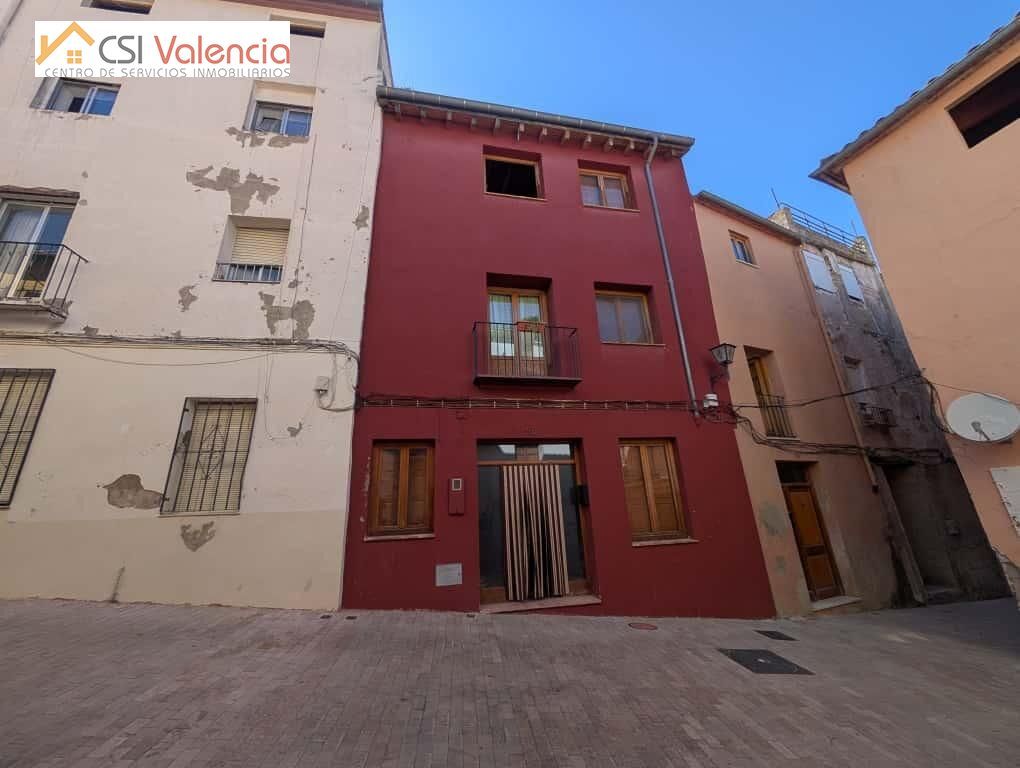 Vista exterior de Casa o chalet en venta en Ontinyent con Trastero y Balcón