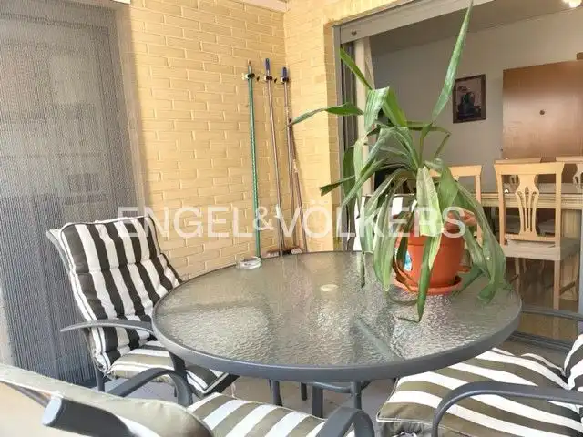 Terrace of Flat for rent in Sagunto / Sagunt  with Air Conditioner, Heating and Furnished