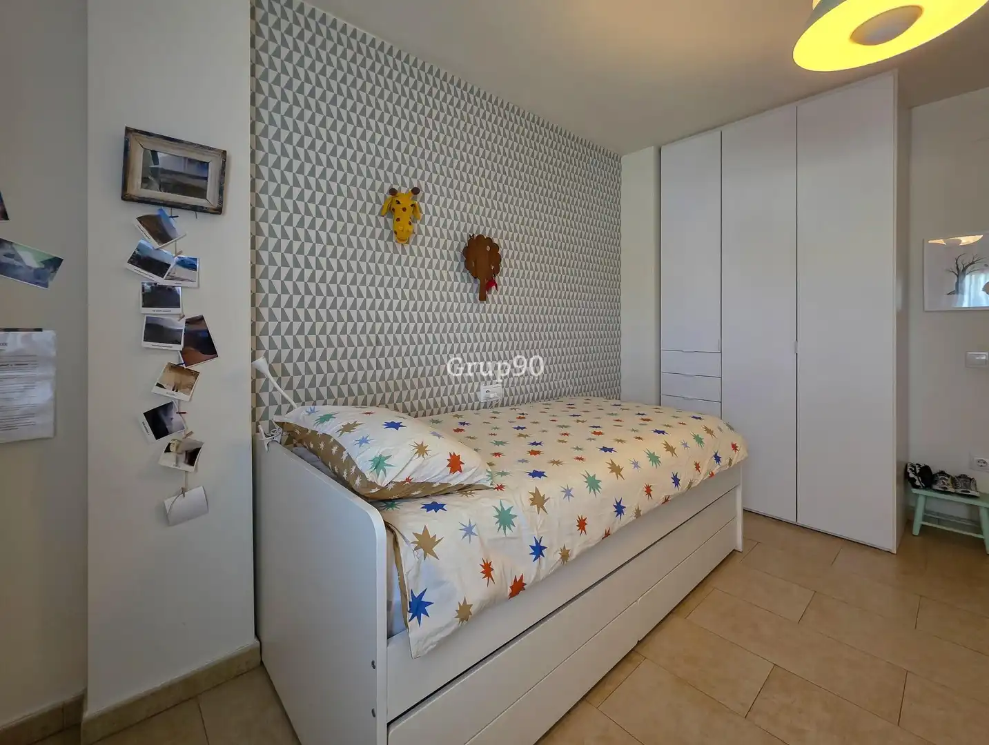 Dormitori de Casa adosada en venda en Lleida amb Calefacció, Terrassa i Balcó