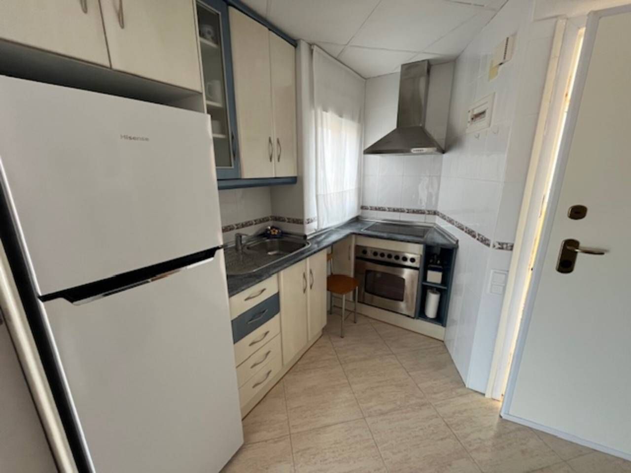 Kitchen of Flat for sale in Cartagena  with Furnished