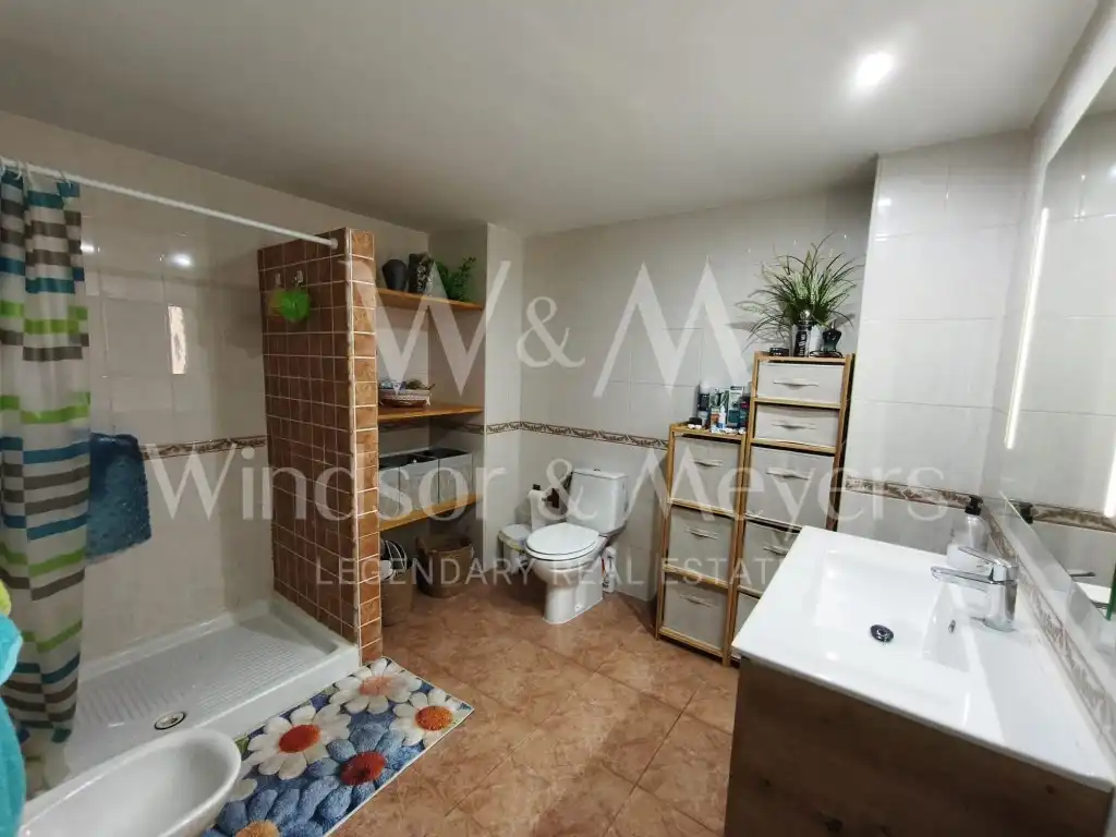 Bathroom of Flat for rent in Eivissa  with Air Conditioner, Terrace and Furnished
