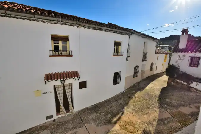 Vista exterior de Casa adosada en venta en Montejaque con Terraza