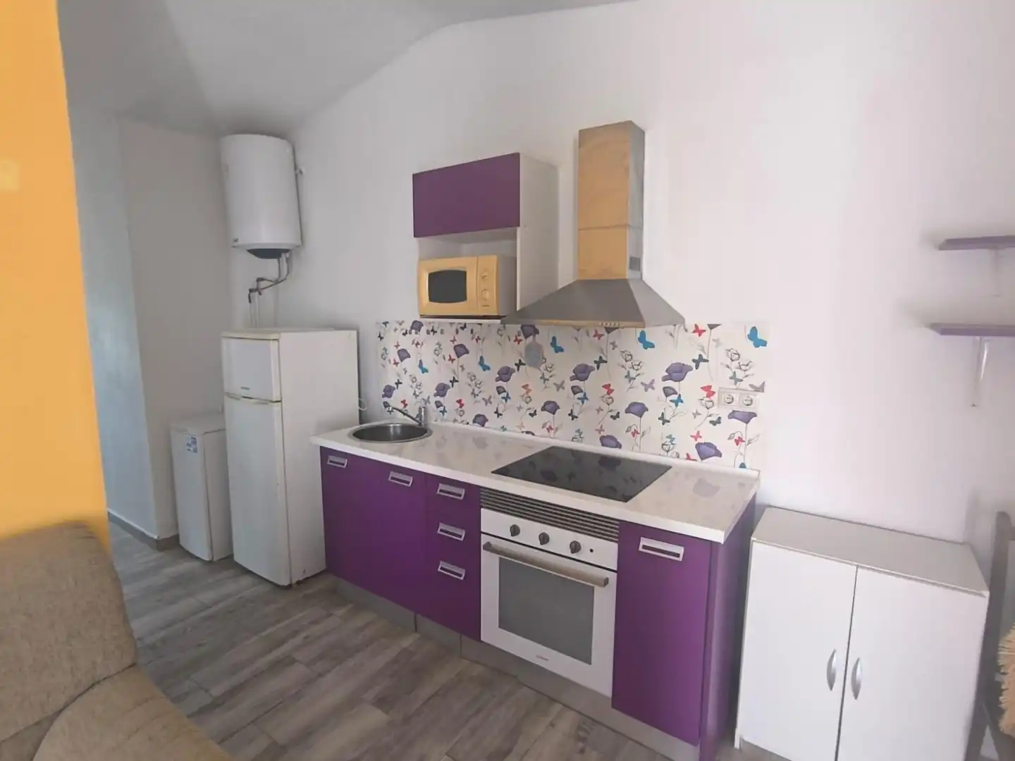 Küche von Haus oder Chalet zur Miete in Sant Salvador de Guardiola mit Privatgarten, Parkett und Terrasse