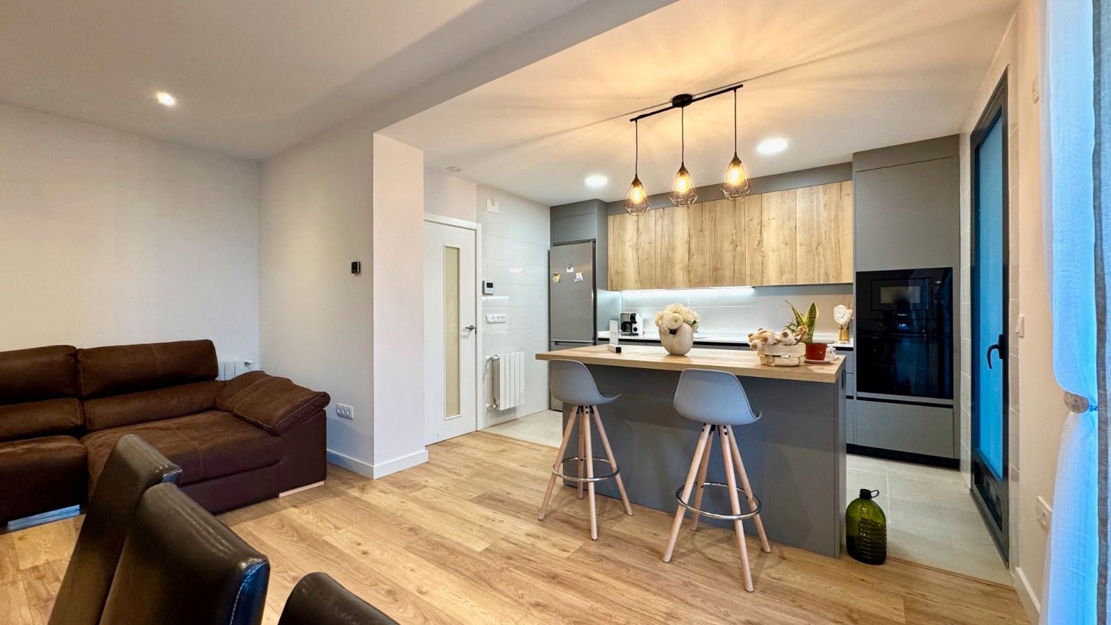Kitchen of Apartment for sale in Cáceres Capital  with Air Conditioner, Heating and Private garden