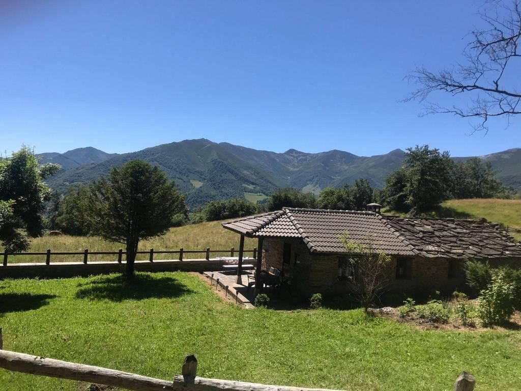Jardí de Casa o xalet en venda en Aller amb Jardí privat