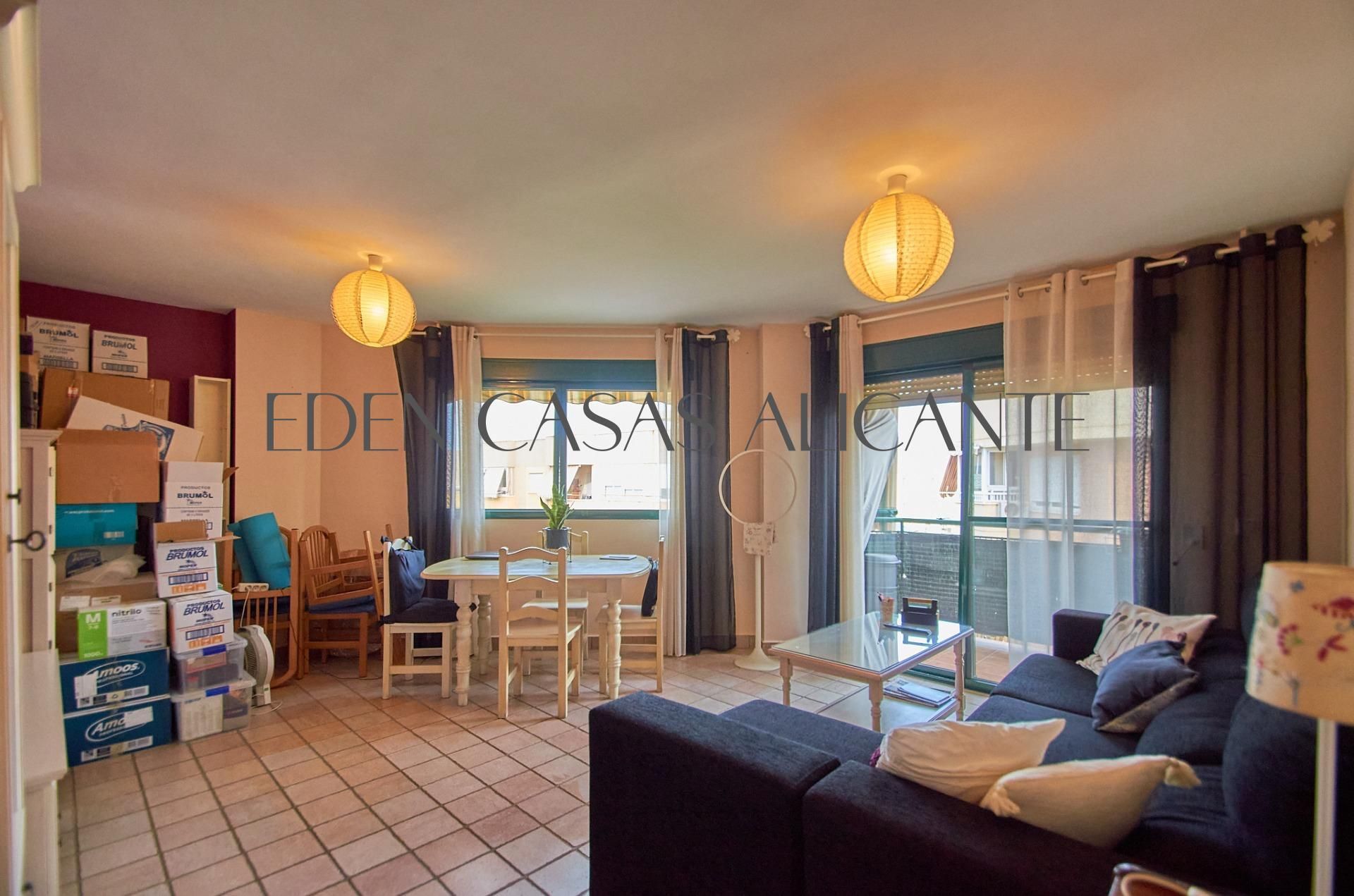 Living room of Attic for sale in San Vicente del Raspeig / Sant Vicent del Raspeig  with Air Conditioner, Heating and Terrace