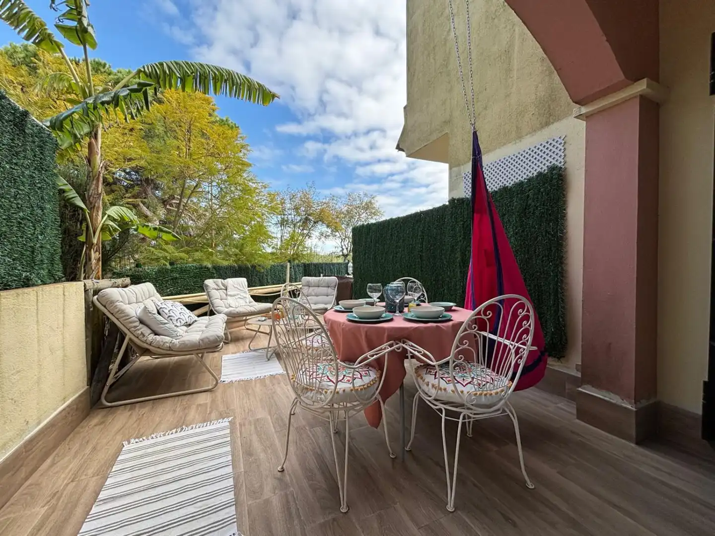 Terraza de Casa adosada en venta en Islantilla con Terraza, Trastero y Piscina comunitaria