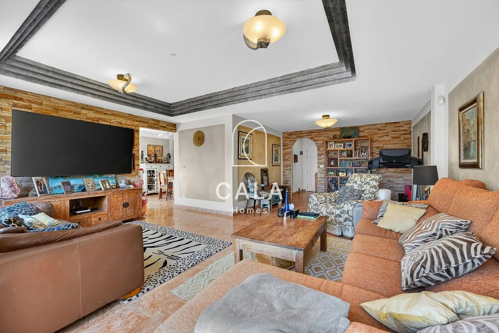 Sala de estar de Casa adosada en venta en Adeje con Jardín privado, Terraza y Trastero