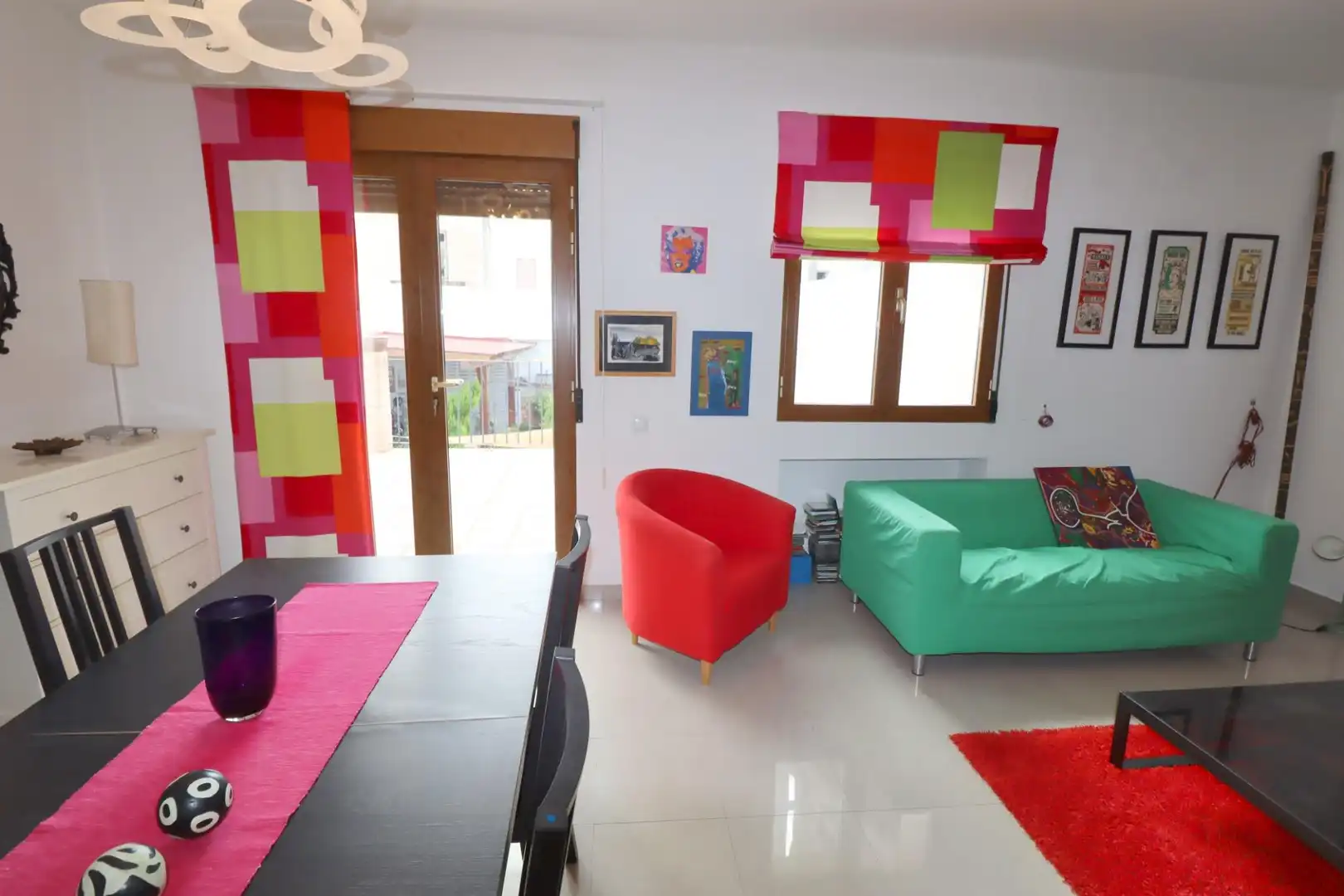 Wohnzimmer von Wohnungen zur Miete in Godella mit Klimaanlage, Terrasse und Abstellraum
