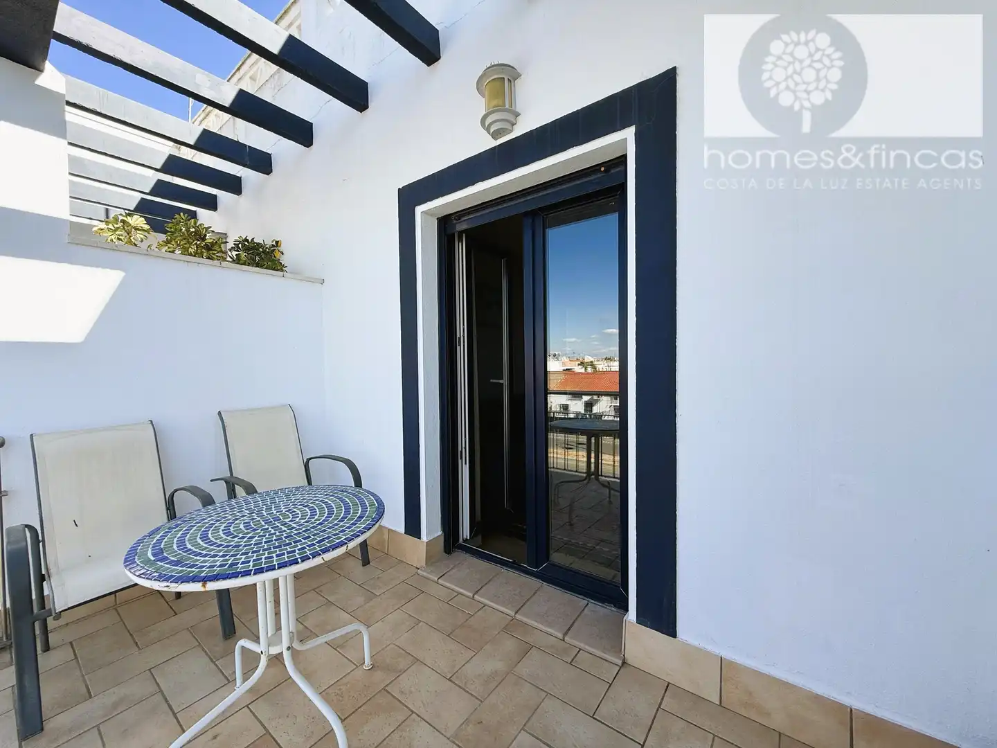 Terrace of Detached homes for sale in Ayamonte  with Air Conditioner, Terrace and Furnished