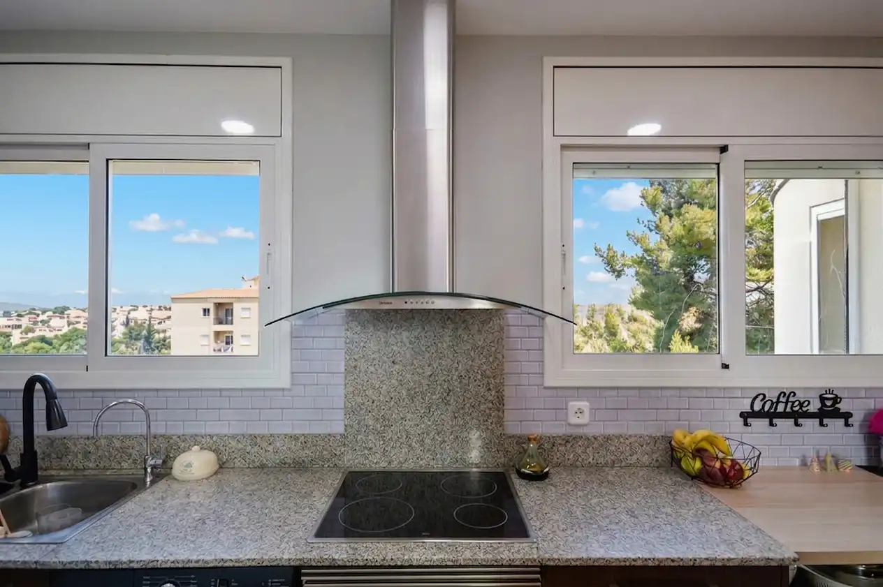 Cocina de Casa adosada en venta en Abrera con Aire acondicionado, Calefacción y Parquet