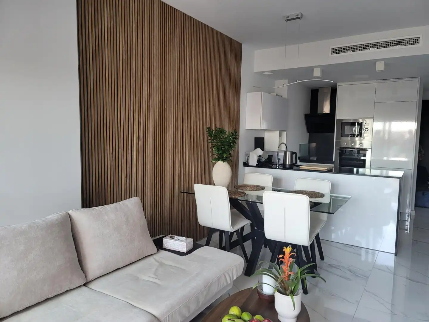 Living room of Apartments for sale in Orihuela  with Air Conditioner, Private garden and Terrace