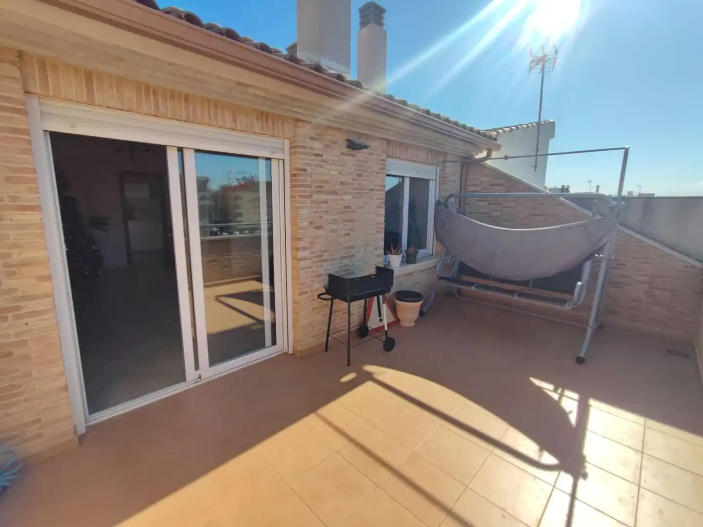 Terrace of Attic for rent in  Murcia Capital  with Air Conditioner, Heating and Terrace