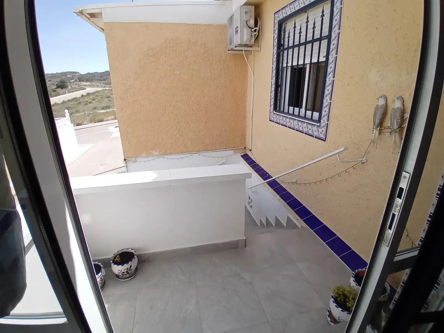 Terraza de Casa adosada en venta en Mazarrón con Aire acondicionado, Trastero y Amueblado