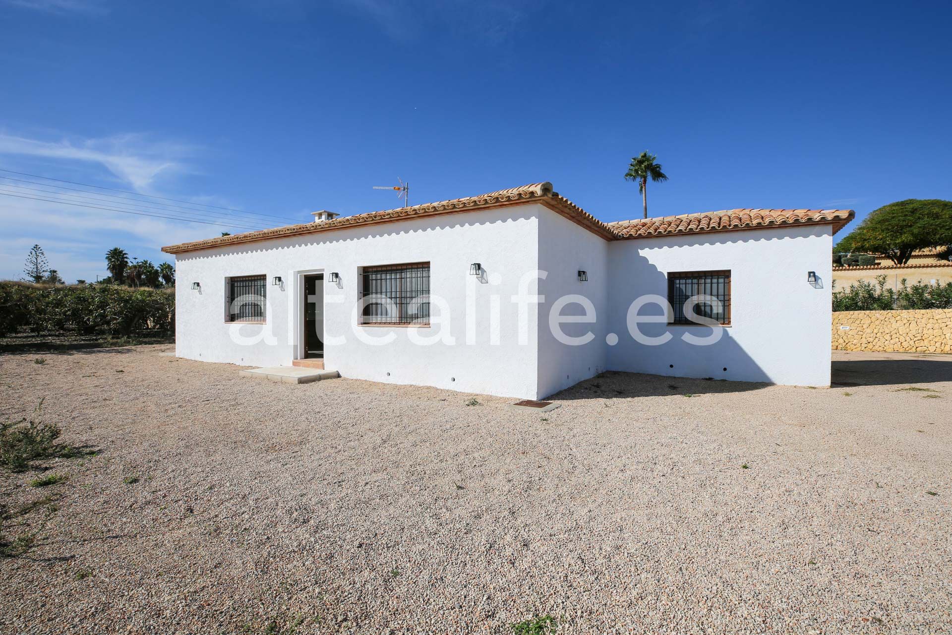 Exterior view of House or chalet to rent in Altea  with Air Conditioner, Private garden and Terrace
