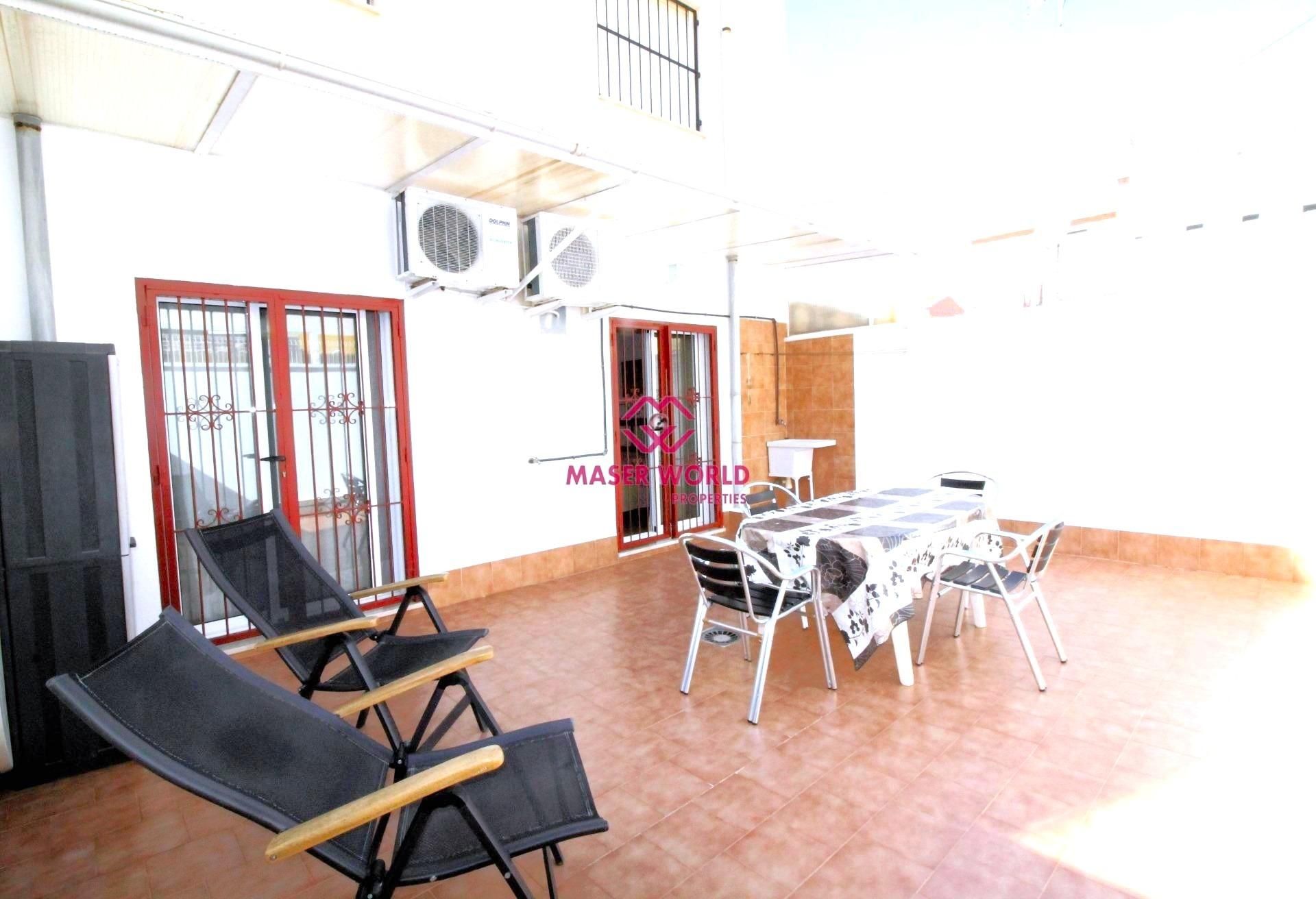 Terrace of Planta baja for sale in San Pedro del Pinatar  with Air Conditioner, Heating and Private garden