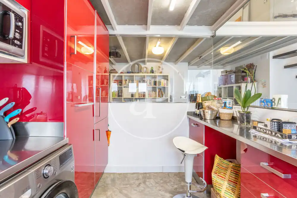 Cocina de Ático en venta en Valencia con Aire acondicionado, Calefacción y Terraza