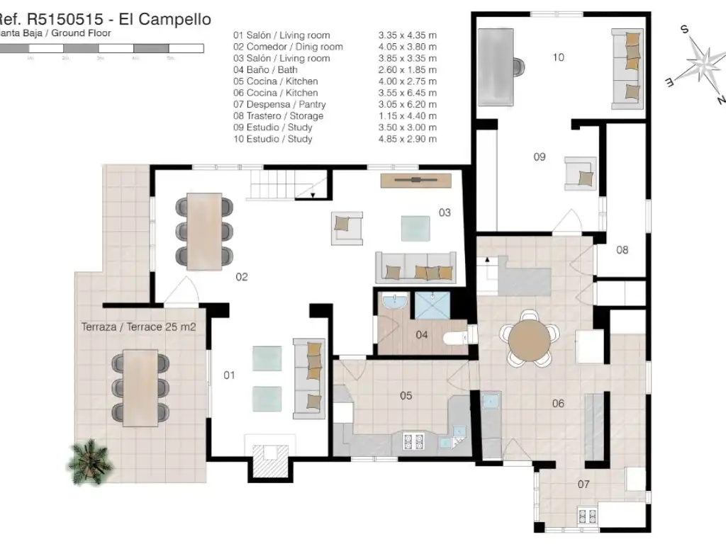 Casa o xalet en venda a Terrenos Sup 22, La Font - Mezquitas